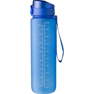 Műanyag sportpalack, 1L, kék (sportkulacs)