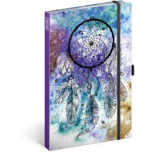 Notesz Dream Catcher, lined, 13  21 cm