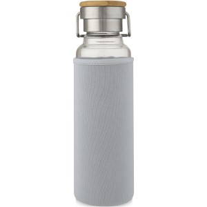 Thor üvegpalack neoprén tokkal, 660 ml, szürke (vizespalack)